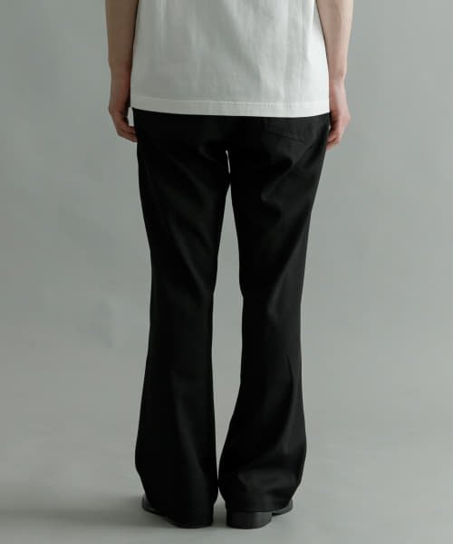 URBAN RESEARCH(アーバンリサーチ)/URBAN RESEARCH iD　SEMI FLARE POLY TWILL PANTS/img12