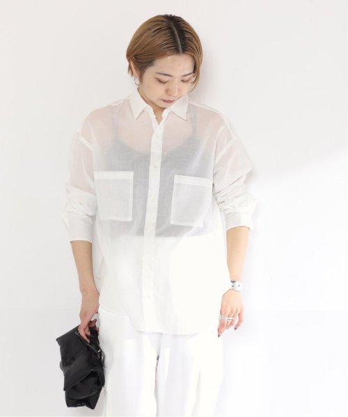 VERMEIL par iena(ヴェルメイユ　パー　イエナ)/【THE FLATS/ザ フラッツ】OVER SIZE POCKET SHIRT/img13