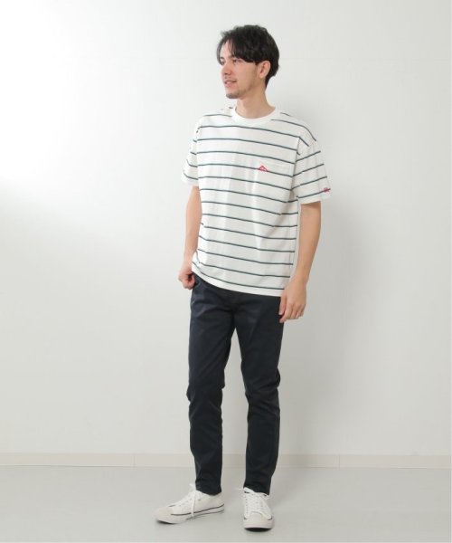 ikka(イッカ)/URBAN NATURE LIFE アーバンネイチャーライフ ワンポイントボーダーTシャツ/img14