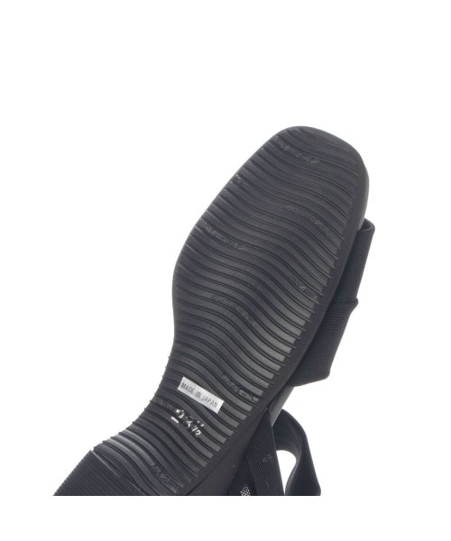 【高機能】アンクルストラップストレッチサンダル 