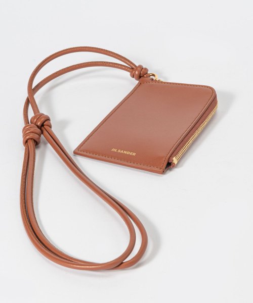 ジルサンダー カードケース レディース JIL SANDER J07UI0004 P4841 ファッション小物 カードホルダー ビジネス レザー ロゴ シンプル ファッション小物
