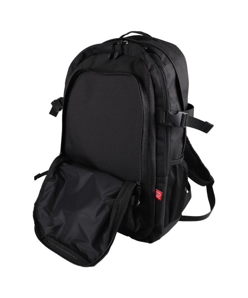 DOMDOM(ドムドム)/ドムドム DOMDOM リュック バッグ バックパック メンズ レディース 30L 撥水 大容量 BACKPACK ブラック 黒 DM002/img07