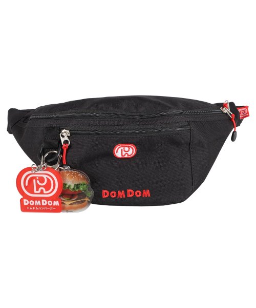 DOMDOM(ドムドム)/ドムドム DOMDOM ボディバッグ ウエストバッグ メンズ レディース WAIST BAG ブラック 黒 DM005/img14