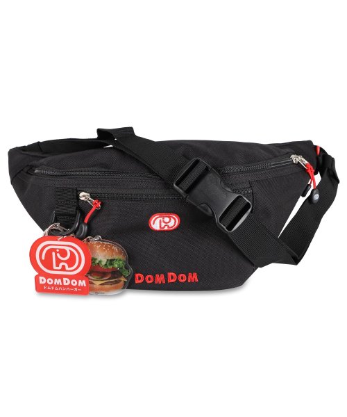 DOMDOM(ドムドム)/ドムドム DOMDOM ボディバッグ ウエストバッグ メンズ レディース WAIST BAG ブラック 黒 DM005/img16