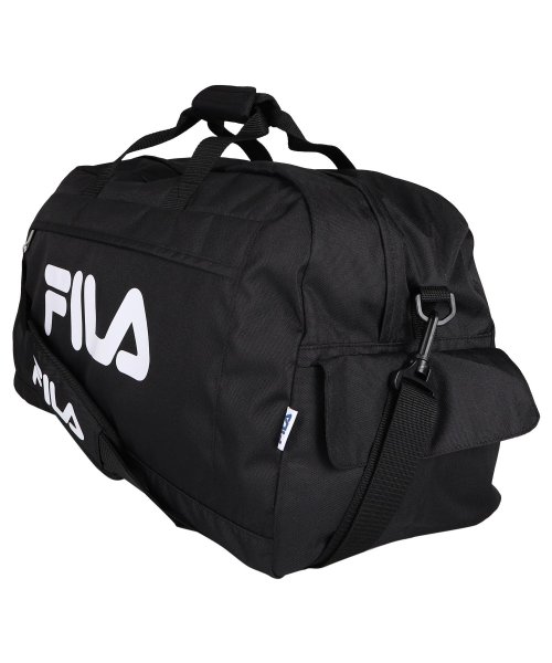 FILA(フィラ)/FILA フィラ ボストンバッグ ショルダーバッグ メンズ レディース 42L 大容量 撥水 BOSTON BAG ブラック ネイビー 黒 7582/img04