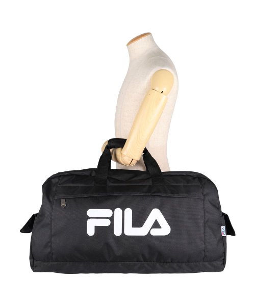 FILA(フィラ)/FILA フィラ ボストンバッグ ショルダーバッグ メンズ レディース 42L 大容量 撥水 BOSTON BAG ブラック ネイビー 黒 7582/img15