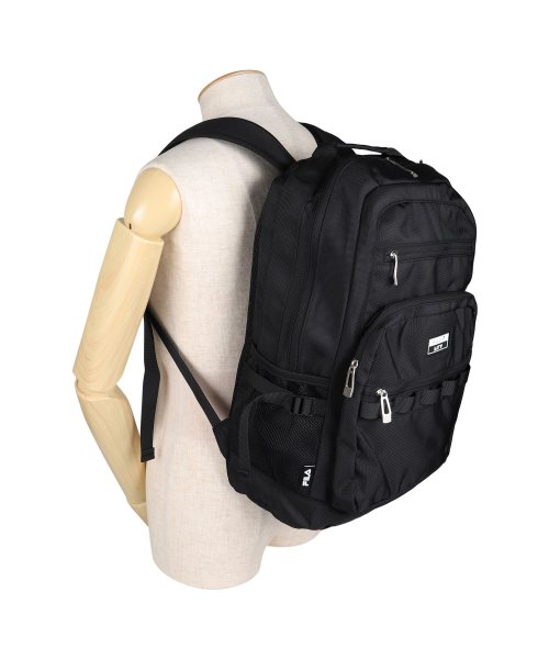 FILA(フィラ)/FILA フィラ リュック バッグ バックパック メンズ レディース 27L 撥水 大容量 通学 BACKPACK ブラック ホワイト カーキ オーロラ 黒 白/img05