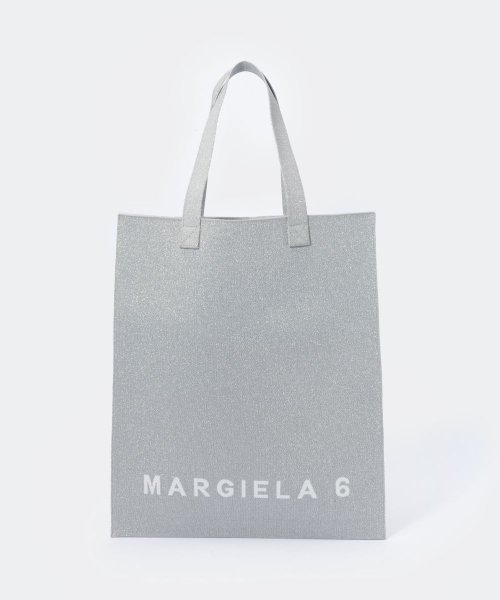 MM6 Maison Margiela(MM６　メゾンマルジェラ)/エムエム6 MM6 SB5WC0006 P5230 トートバッグ レディース バッグ メゾンマルジェラ 手提げ ジャガードロゴ カジュアル ショッピングバッグ /img01