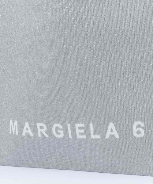 MM6 Maison Margiela(MM６　メゾンマルジェラ)/エムエム6 MM6 SB5WC0006 P5230 トートバッグ レディース バッグ メゾンマルジェラ 手提げ ジャガードロゴ カジュアル ショッピングバッグ /img05