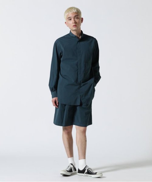 GARDEN(ガーデン)/YOKE/ヨーク/Garment Dye Stripe Belted Wide Shorts/img01
