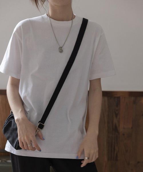 SEU(エスイイユウ)/オーバーサイズ Tシャツ ロンT 定番  ビッグTシャツ ゆったり 体型カバー 韓国ファッション SEU/img10