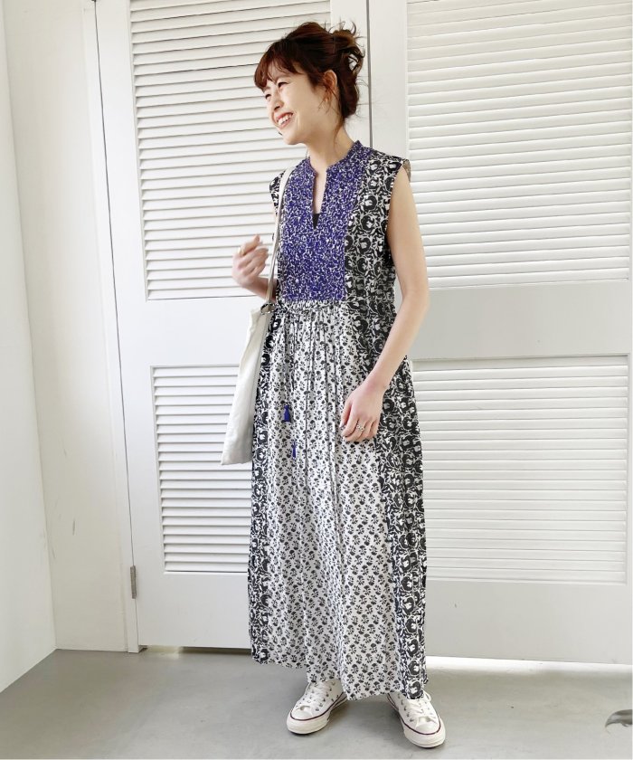 単品購入可 ☆試着のみ☆ヌキテパ Cotton Stripe Panel Dress - 通販