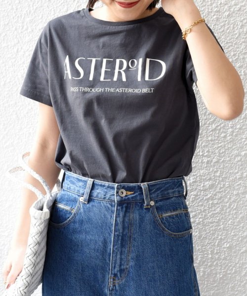 SHIPS WOMEN(シップス　ウィメン)/* オーガニックコットン 2パターン ロゴ TEE◇/img39