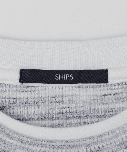 SHIPS MEN(シップス　メン)/SHIPS: ワッフル フェイクレイヤード クルーネック Tシャツ/img37