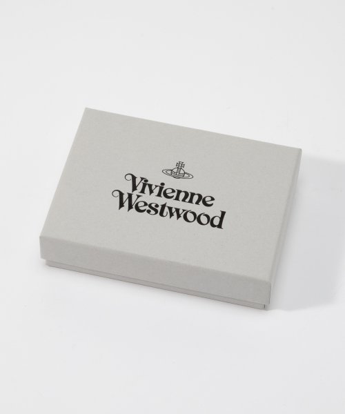 Vivienne Westwood(ヴィヴィアン・ウエストウッド)/ヴィヴィアンウェストウッド 二つ折り財布 Vivienne Westwood 51150003 S000B SAFFIANO BIOGREEN SMALL WA/img11