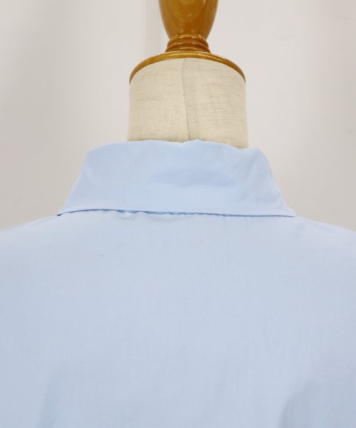 BLUEEAST(ブルーイースト)/ショート丈肩開きデザインシャツ/img25
