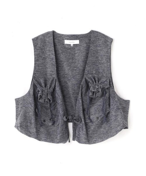 GARDEN(ガーデン)/Sasquatchfabrix./サスクワッチファブリックス/DRAWSTRING PK VEST 23SS－GOA－005/img13