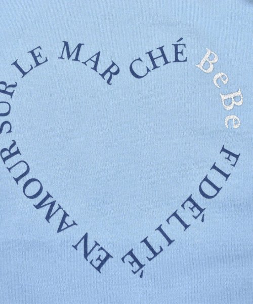 BeBe(ベベ)/USAコットンハートロゴTシャツ(80~150cm)/img07