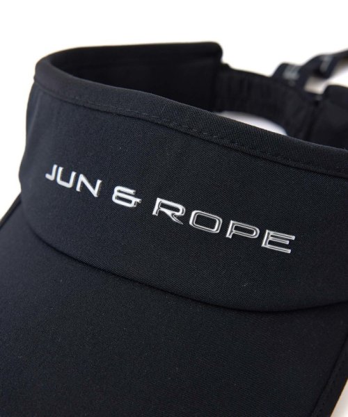 JUN and ROPE(ジュン＆ロペ)/【WEB限定】【2WAY】ロゴ入りリボン付きバイザー/img07