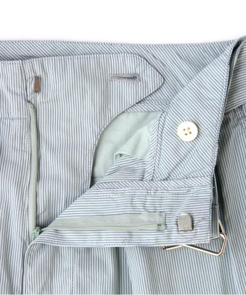 GARDEN(ガーデン)/YOKE/ヨーク/Garment Dye Stripe Belted Wide Shorts/img13