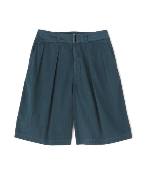 GARDEN(ガーデン)/YOKE/ヨーク/Garment Dye Stripe Belted Wide Shorts/img17