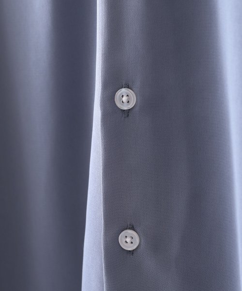 ZIP FIVE(ジップファイブ)/ドレープルーズオープンカラー長袖シャツ/img03