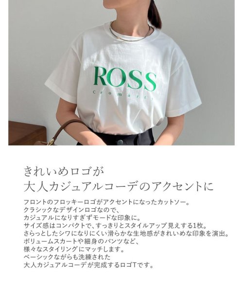 Re:EDIT(リエディ)/[接触冷感]フロッキーロゴTシャツ/img02