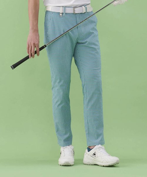 le coq sportif GOLF (ルコックスポルティフ（ゴルフ）)/【73cmサイズ展開あり】サンスクリーン サッカー小柄サマーロングパンツ【アウトレット】/img14