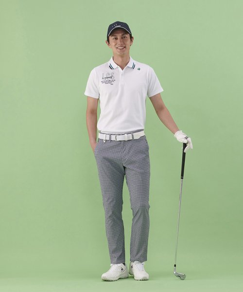 le coq sportif GOLF (ルコックスポルティフ（ゴルフ）)/【73cmサイズ展開あり】サンスクリーン サッカー小柄サマーロングパンツ【アウトレット】/img22