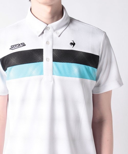 le coq sportif GOLF (ルコックスポルティフ（ゴルフ）)/≪グラファイトデザインコラボ≫ サンスクリーン 半袖シャツ/img09