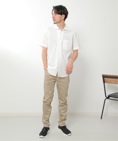 IKKA LOUNGE(イッカラウンジ )/【吸水速乾／イージーケア】フルオープンポロシャツ/img02