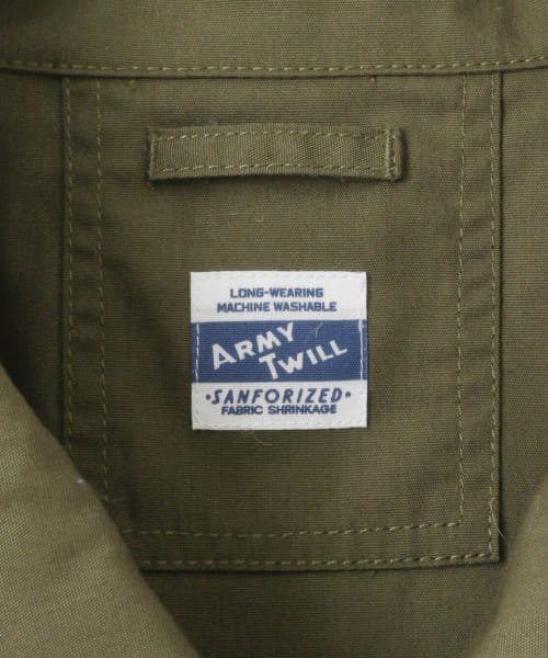 URBAN RESEARCH Sonny Label(アーバンリサーチサニーレーベル)/ARMY TWILL　Cotton/Polyester Shirts/img22