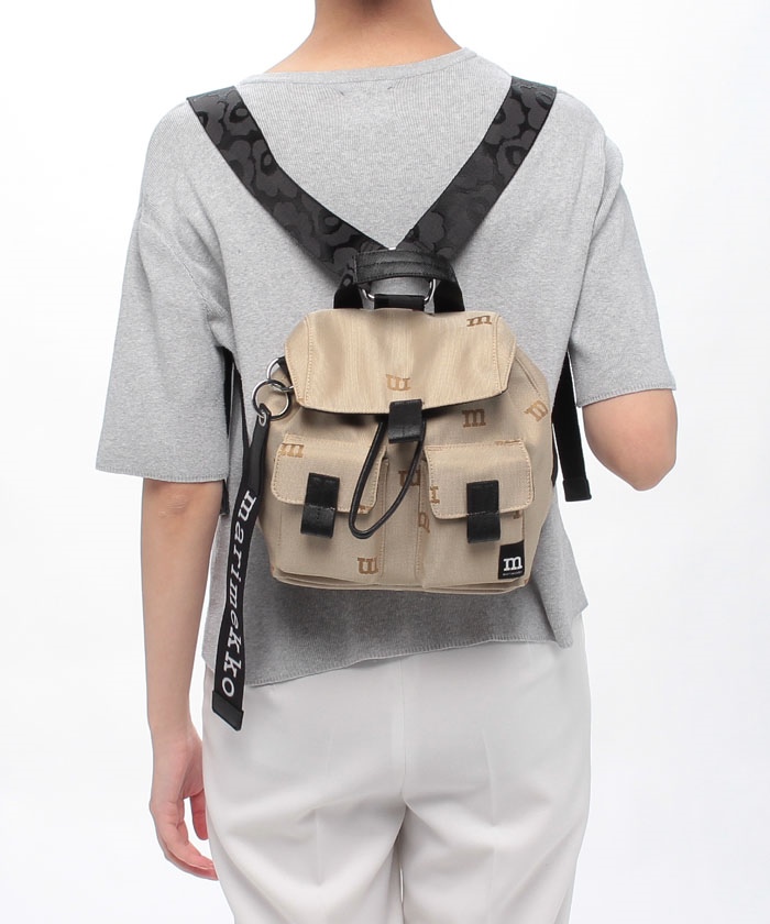【marimekko】マリメッコ Everything Backpack S M－Logo backpack バックパック 91681