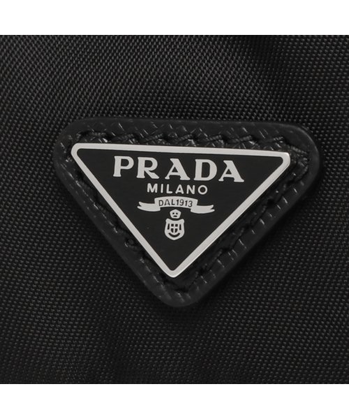 PRADA(プラダ)/プラダ ポーチ キーリング リナイロン ミニポーチ トライアングルロゴ ブラック メンズ PRADA 2TT061 2DMK F0002/img06