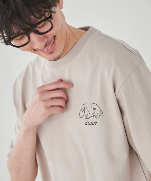 coen(coen)/Ryo　Kaneyasu×コーエンベアプリントTシャツ/img21