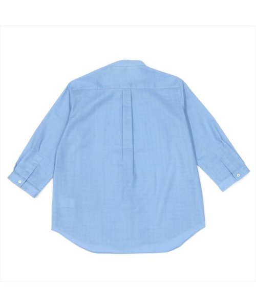 Pitta Re:)(ピッタリ)/風が通り抜ける Wガーゼシャツ 七分袖 綿100% オフィス カジュアル/img02