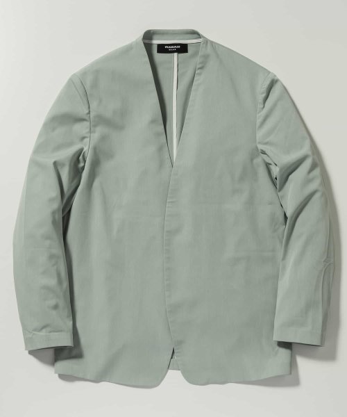 1PIU1UGUALE3 RELAX(ウノピゥウノウグァーレトレ リラックス)ノーカラージャケット 