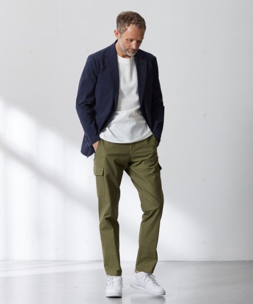 トラベラーズシアサッカージャケット 家庭洗濯 手洗い