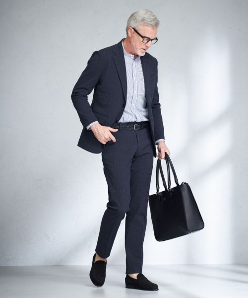 トラベラーズシアサッカージャケット 家庭洗濯 手洗い