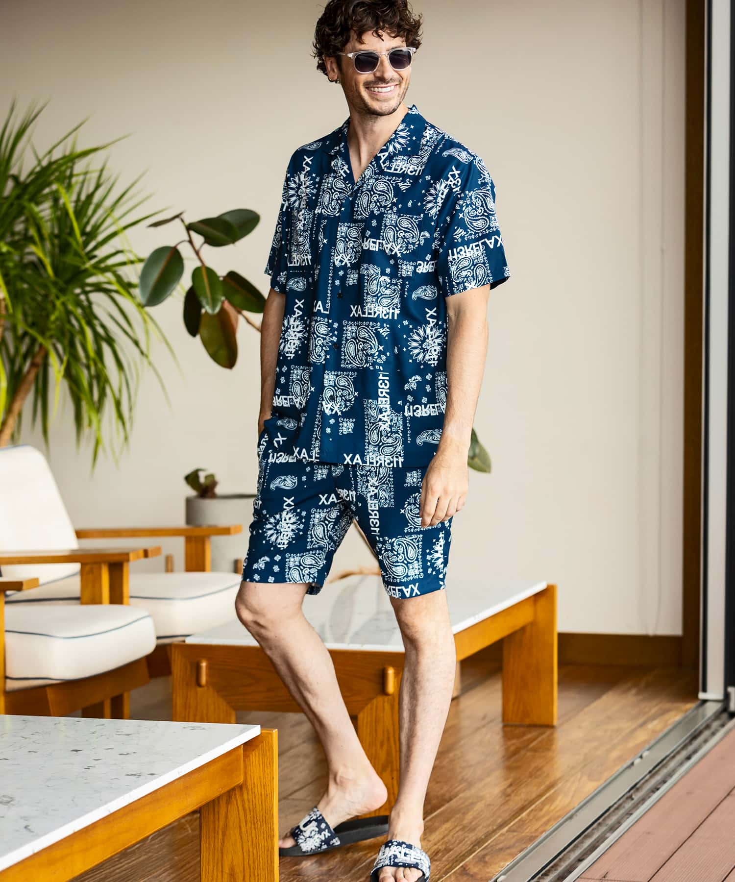 ペイズリー柄ハーフパンツ(505259289)|HANKYU MEN'S / 阪急メンズ ペイズリー柄ハーフパンツ(505259289)|HANKYU MEN'S / 阪急メンズ