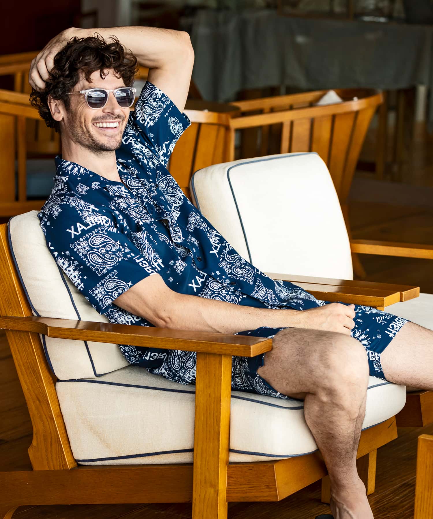 ペイズリー柄ハーフパンツ(505259289)|HANKYU MEN'S / 阪急メンズ ペイズリー柄ハーフパンツ(505259289)|HANKYU MEN'S / 阪急メンズ