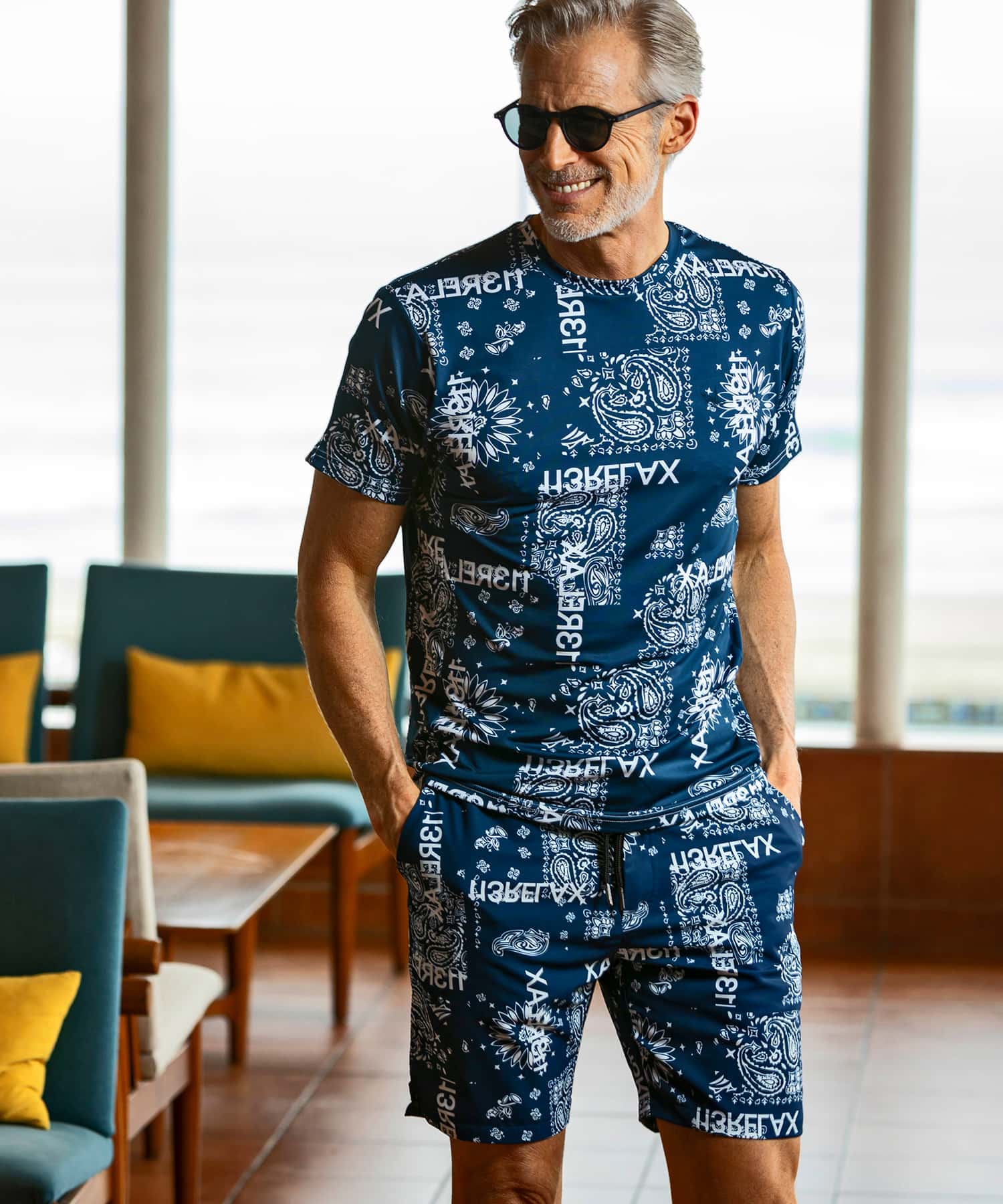 ペイズリー柄ハーフパンツ(505259289)|HANKYU MEN'S / 阪急メンズ ペイズリー柄ハーフパンツ(505259289)|HANKYU MEN'S / 阪急メンズ