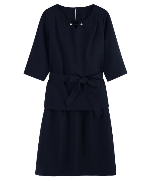 DRESS+(ドレス プラス)/パーティードレス セットアップ 2way 袖付き 結婚式 /img16