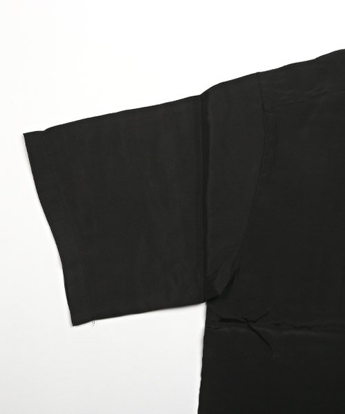 LUXSTYLE(ラグスタイル)/RUMSODA(ラムソーダ)ベアプリントオープンカラー半袖シャツ/半袖シャツ メンズ オープンカラー テディベア クマ ロゴ プリント/img24