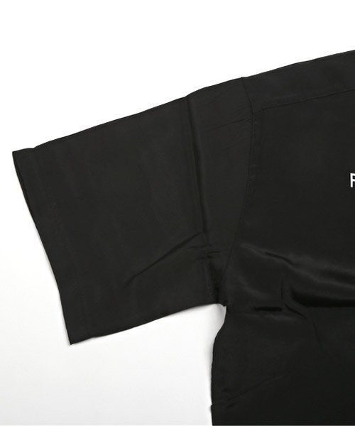 LUXSTYLE(ラグスタイル)/RUMSODA(ラムソーダ)ベアプリントオープンカラー半袖シャツ/半袖シャツ メンズ オープンカラー テディベア クマ ロゴ バックプリント/img23