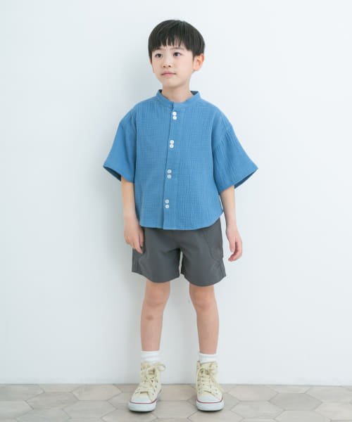 URBAN RESEARCH DOORS（Kids）(アーバンリサーチドアーズ（キッズ）)/Wガーゼバンドカラーシャツ(KIDS)/img06