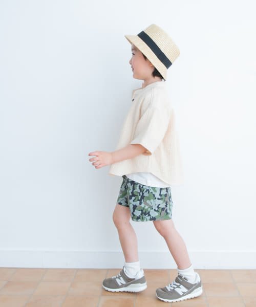 URBAN RESEARCH DOORS（Kids）(アーバンリサーチドアーズ（キッズ）)/Wガーゼバンドカラーシャツ(KIDS)/img09