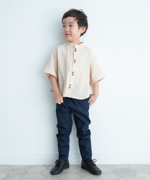 URBAN RESEARCH DOORS（Kids）(アーバンリサーチドアーズ（キッズ）)/Wガーゼバンドカラーシャツ(KIDS)/img17