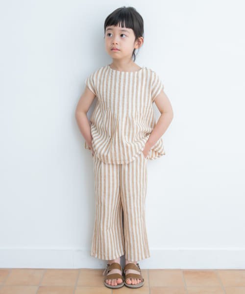 URBAN RESEARCH DOORS（Kids）(アーバンリサーチドアーズ（キッズ）)/『セットアップ対応』リネンコットン2WAYタックブラウス(KIDS)/img12