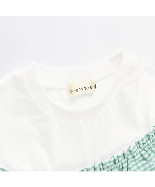 BRANSHES(ブランシェス)/カットワーク刺しゅう半袖Tシャツ/img03